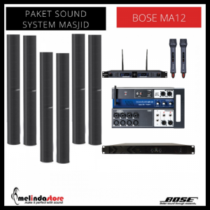 Paket Sound System Masjid Bose MA12 6bh